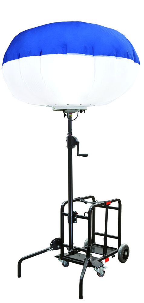 反射バルーンライト５００Ｗ発電機台車付