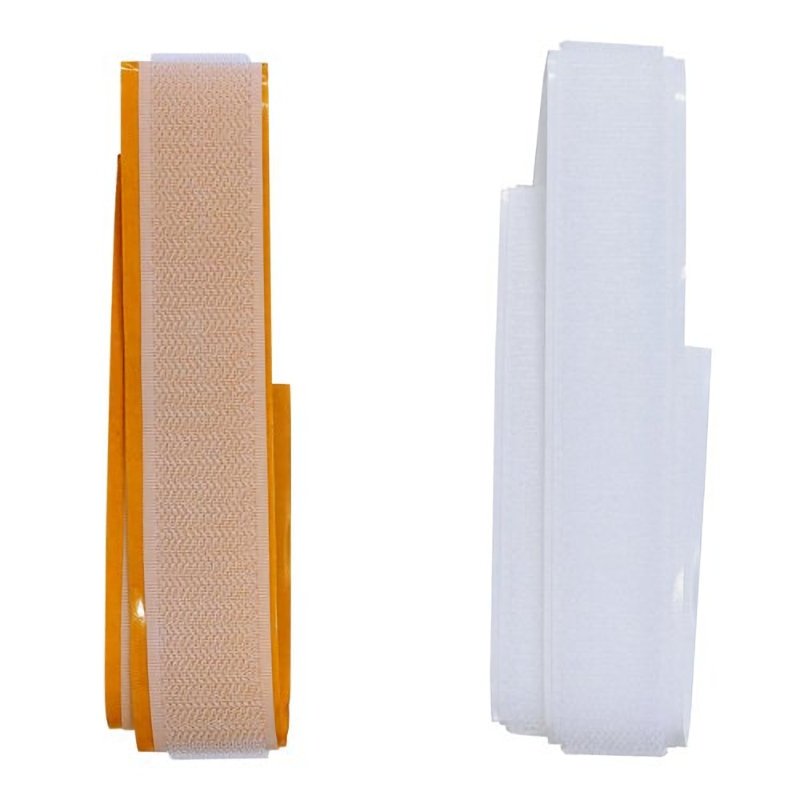 和気産業　バリバリテープ　粘着付　２５ｍｍ×５００ｍｍ　白　ＢＲ００８