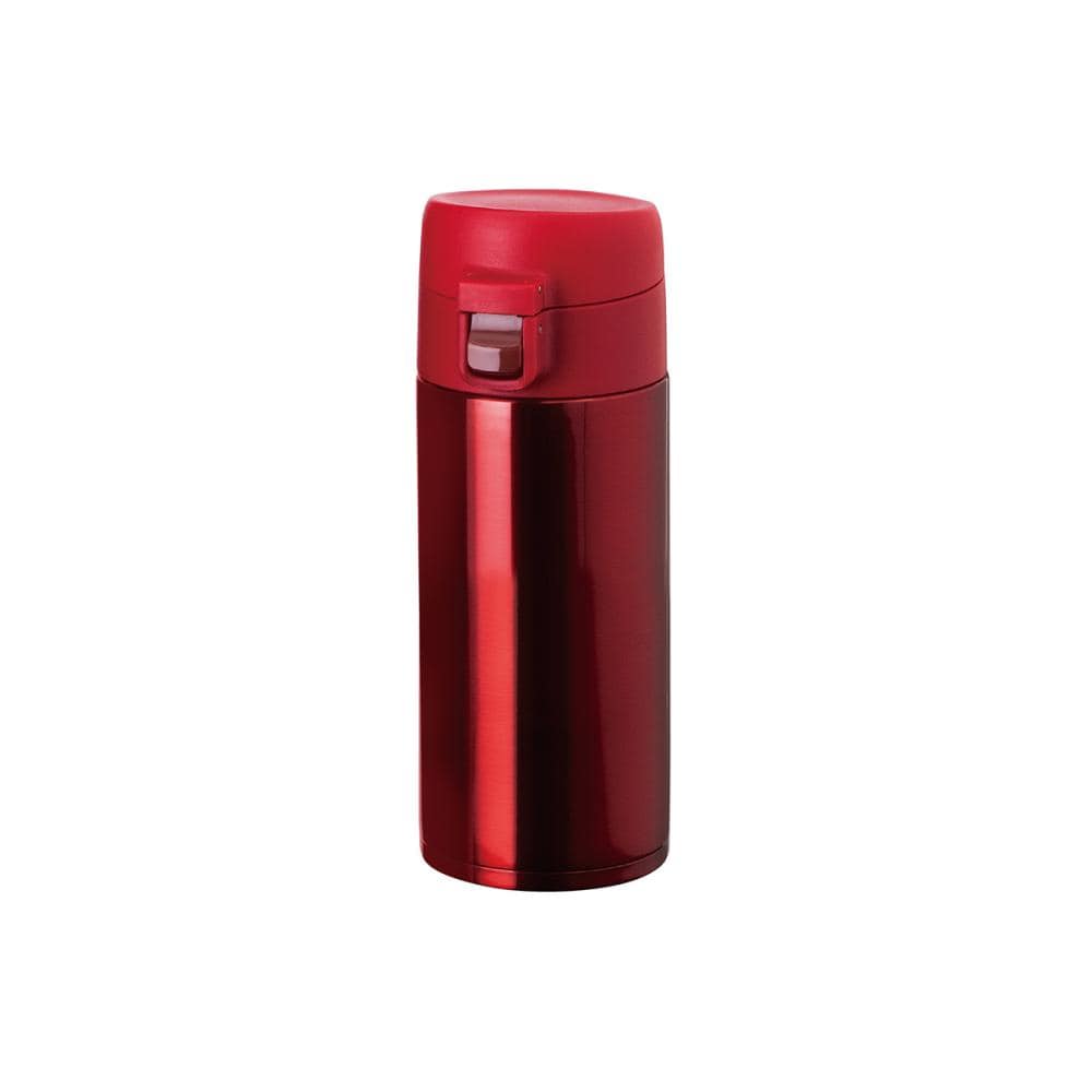 ワンタッチボトル　３７０ｍＬ　レッド