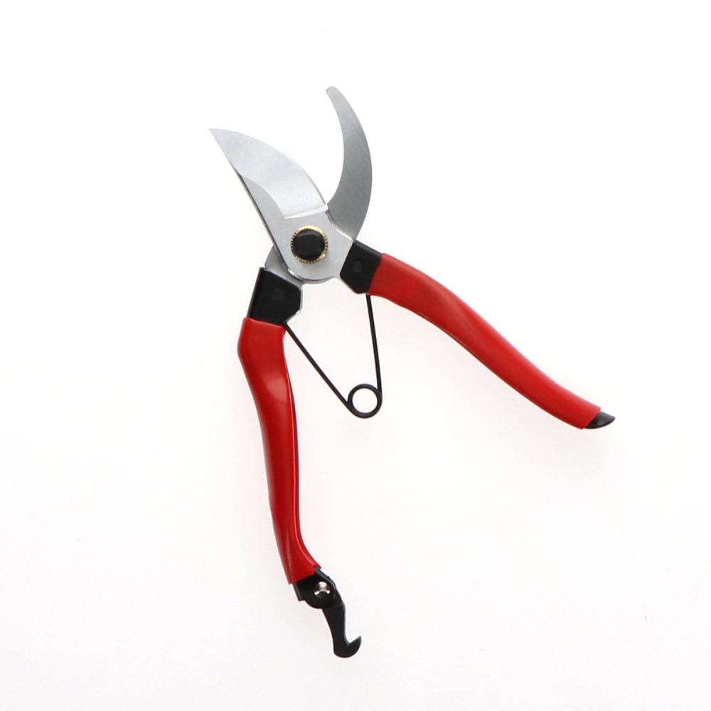 緑館　剪定鋏　２００ｍｍ　赤柄　Ｋ８００８Ｈ