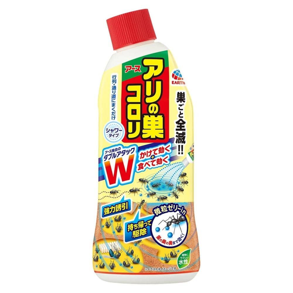 アース製薬　アリの巣コロリ　シャワータイプ　５００ｍＬ