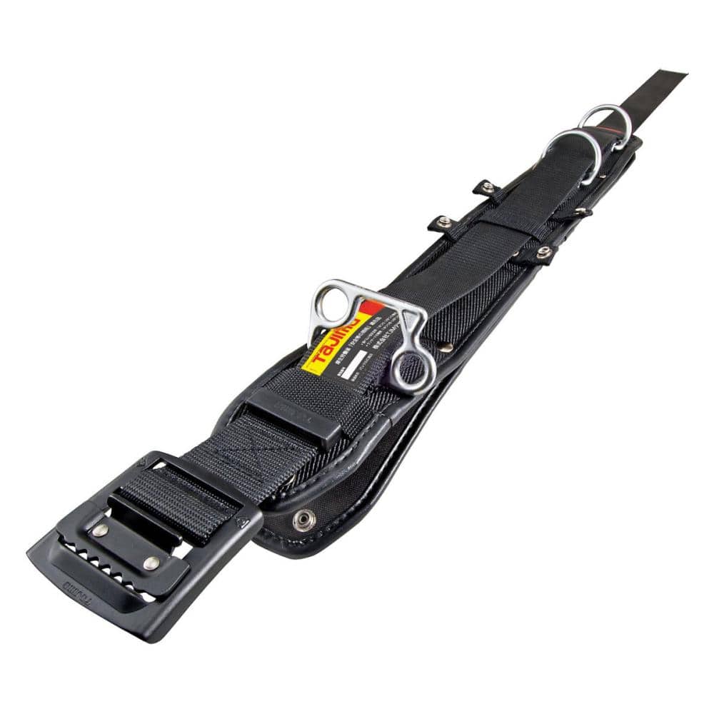 タジマ（ＴＪＭデザイン）　胴当てベルトフラットＤ２黒Ｌ　ＷＦＸＤ２－ＡＢＬ