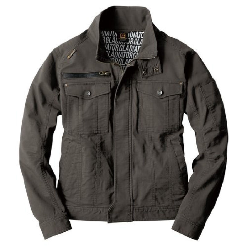 コーコス信岡　グラディエーター　ストレッチコードピケジャケット　アーミー　４Ｌ　ＧＡ－３９１０