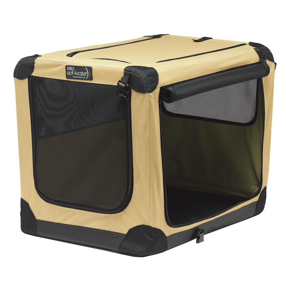 スペクトラムブランズジャパン　ペットケージ　ソフ‐クレート　ｎ２　ベージュ　Ｌサイズ