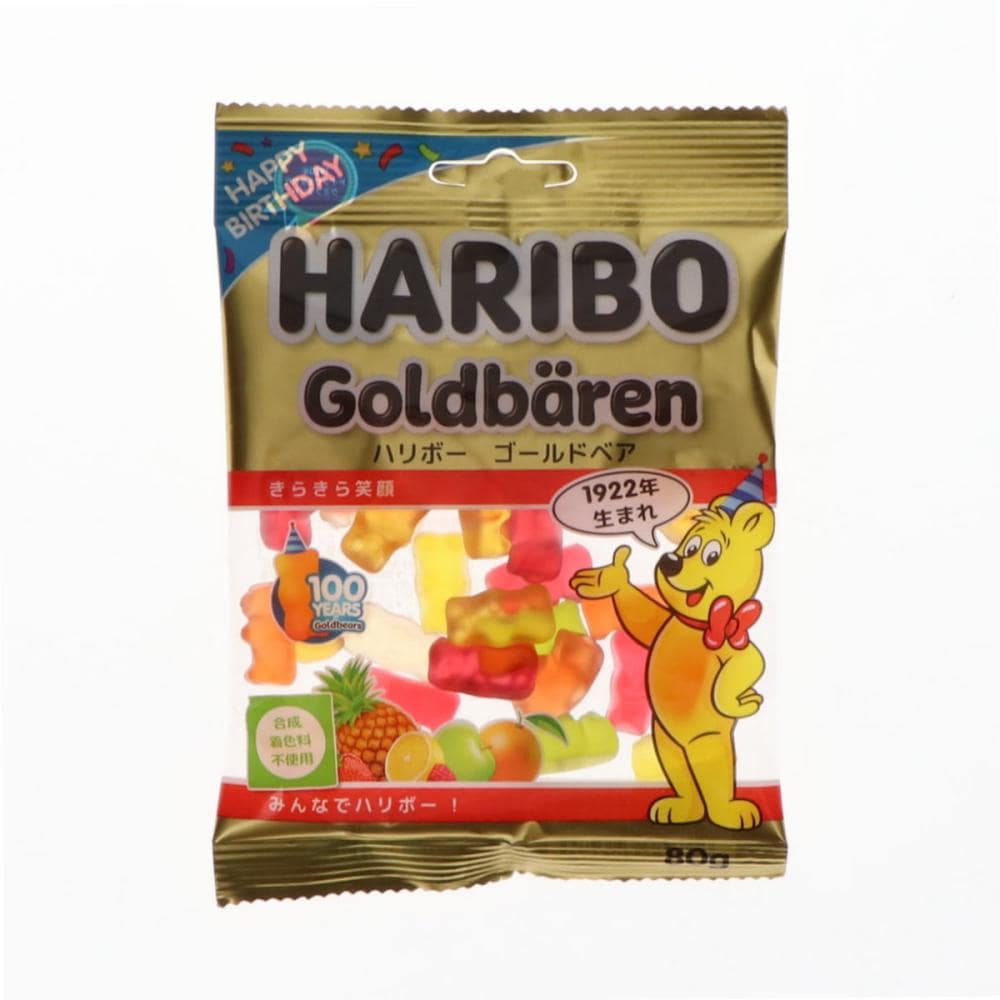 ハリボー　ハリボーゴールドベア　８０ｇ