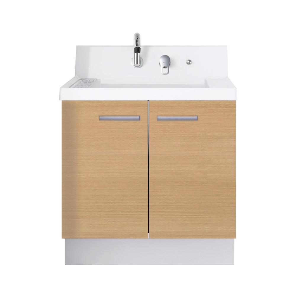 ＬＩＸＩＬ　ＩＮＡＸ　洗面化粧台　Ｋ１シリーズ　扉タイプ　間口７５０×高さ８００ｍｍ　クリエペール　一般地用　Ｋ１Ｎ５－７５５ＳＹ／ＬＰ２Ｈ