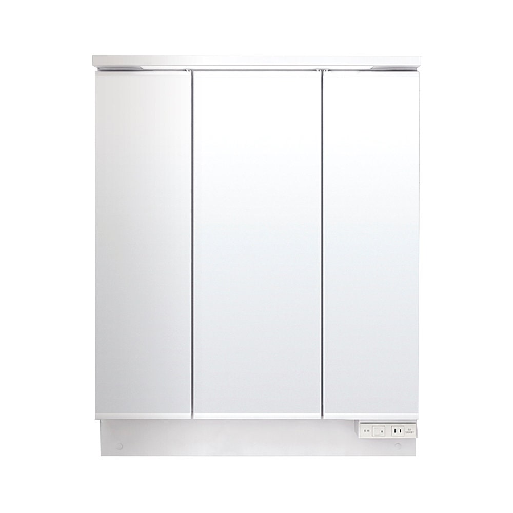 ＬＩＸＩＬ　ＩＮＡＸ　洗面化粧台ミラー　Ｋ１シリーズ　３面鏡　スリムＬＥＤ　間口７５０ｍｍ　ＭＫ１Ｘ４－７５３ＴＸＪＵ
