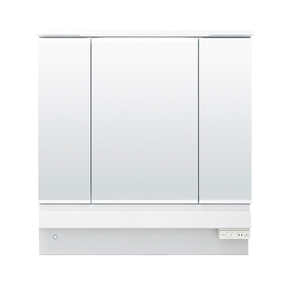 ＬＩＸＩＬ　ＩＮＡＸ　洗面化粧台ミラー　Ｋ１シリーズ　３面鏡　スリムＬＥＤ　間口９００ｍｍ　スマートポケット付　ＭＫ１Ｘ４－９０３ＫＸＪＵ