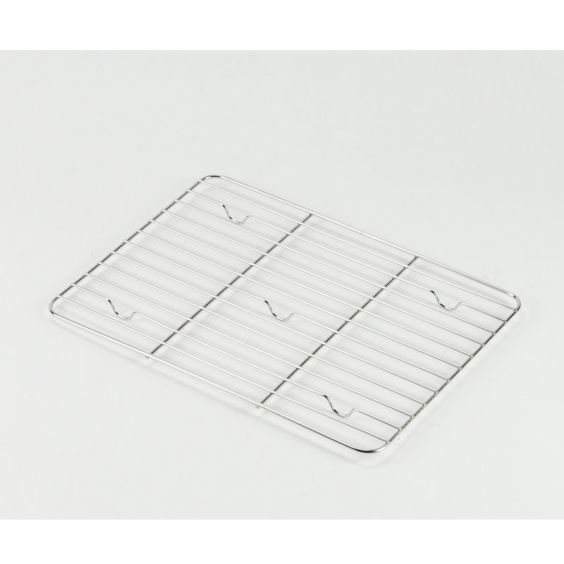 パール金属　１８－８ステンレスバット網　１２枚取用　２８５×２１５ｍｍ