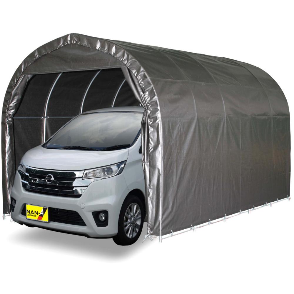 南榮工業(南栄工業)　パイプ車庫本体　軽自動車用　６４０Ｍ　２５４０Ｕ　ＭＳＶ