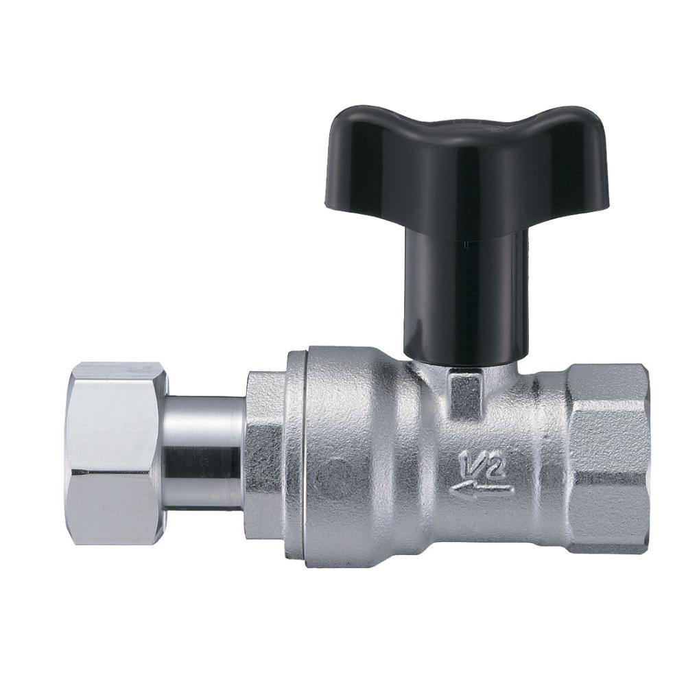 ＳＡＮＥＩ　ナット付き逆止付ボールバルブ　Ｖ６５７ＢＶ－１３Ｘ２０