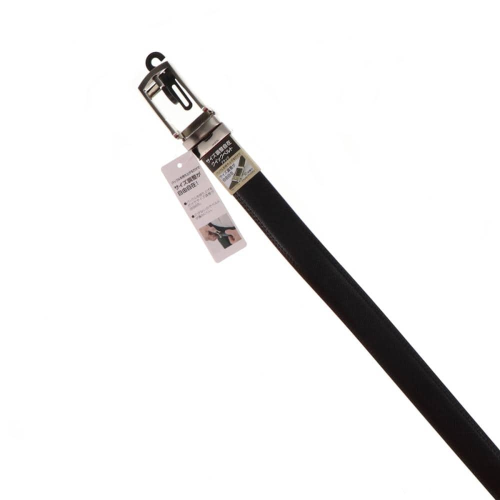 你的品牌名　サイズ調整自在クイックベルト　ブラック