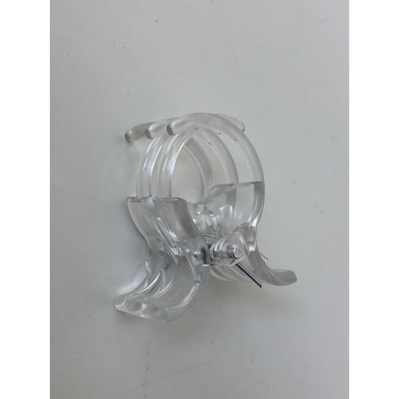 園芸クリップ　Ｍサイズ　クリア　１０個入り