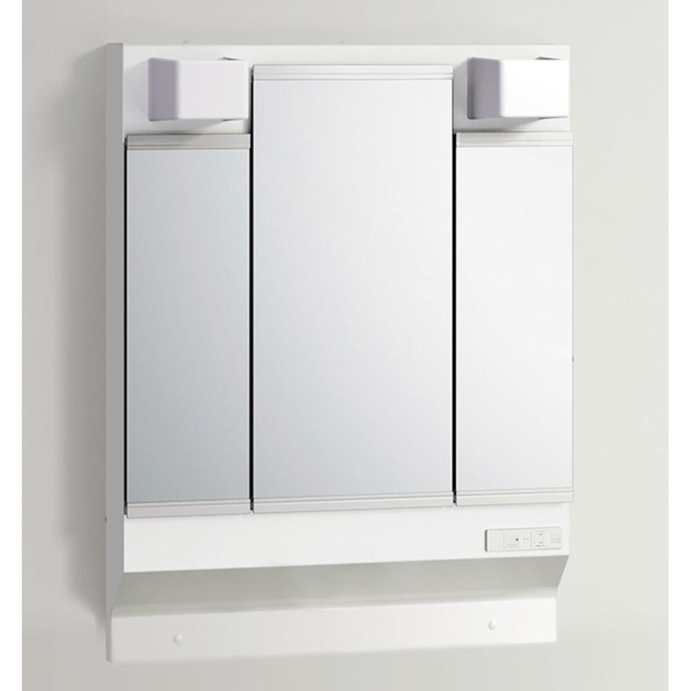 クリナップ　洗面台　ＢＧＡ　間口７５０ｍｍ　三面鏡ＬＥＤ　Ｍ－Ｈ７５３ＧＡＥＨ