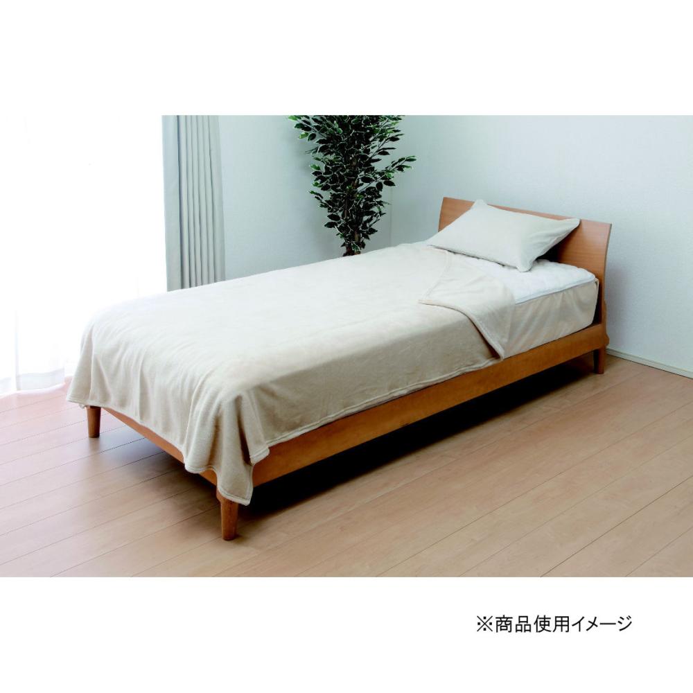 アテーナライフ　軽量毛布　ソフティ　ベージュ　シングル　１４０×１９０ｃｍ