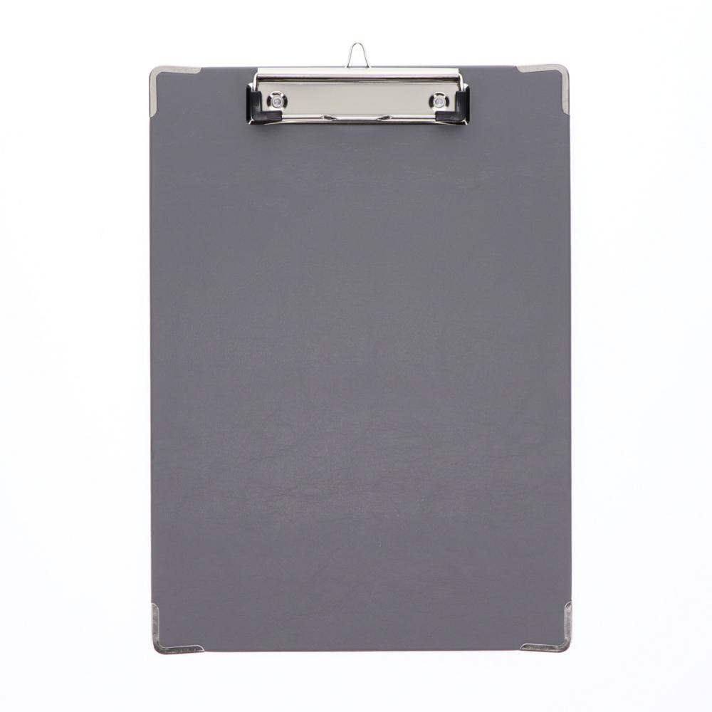 你的品牌名セレクト　用箋ばさみ　Ａ４サイズ　タテ型　グレー