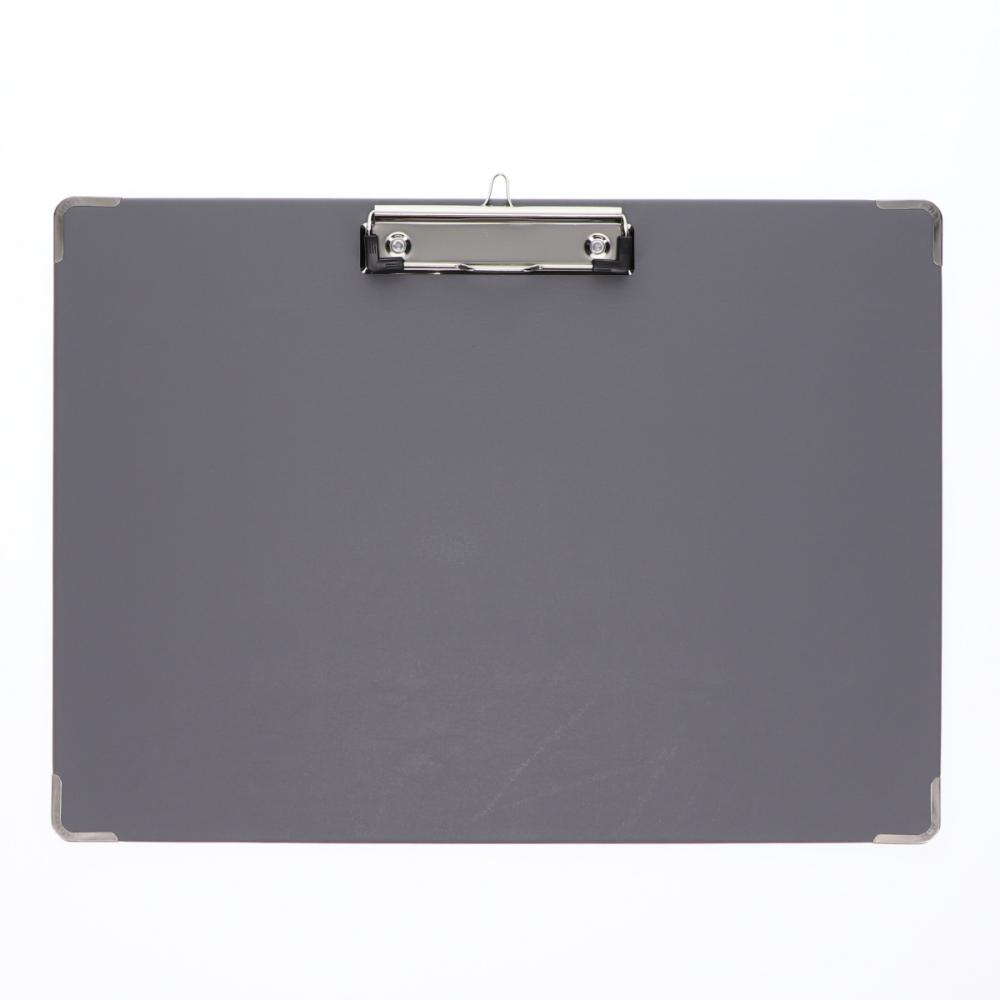 你的品牌名セレクト　用箋ばさみ　Ｂ４サイズ　ヨコ型　グレー