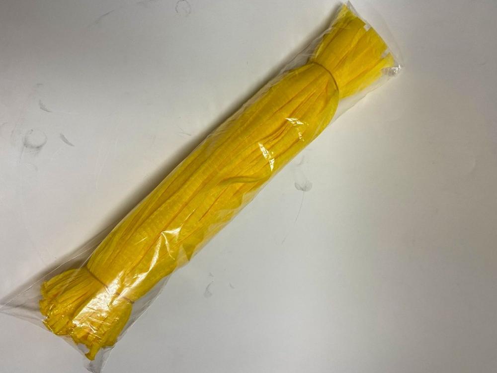 棒ネット（みかんネット）　４０ｃｍ　黄色　１００本入り