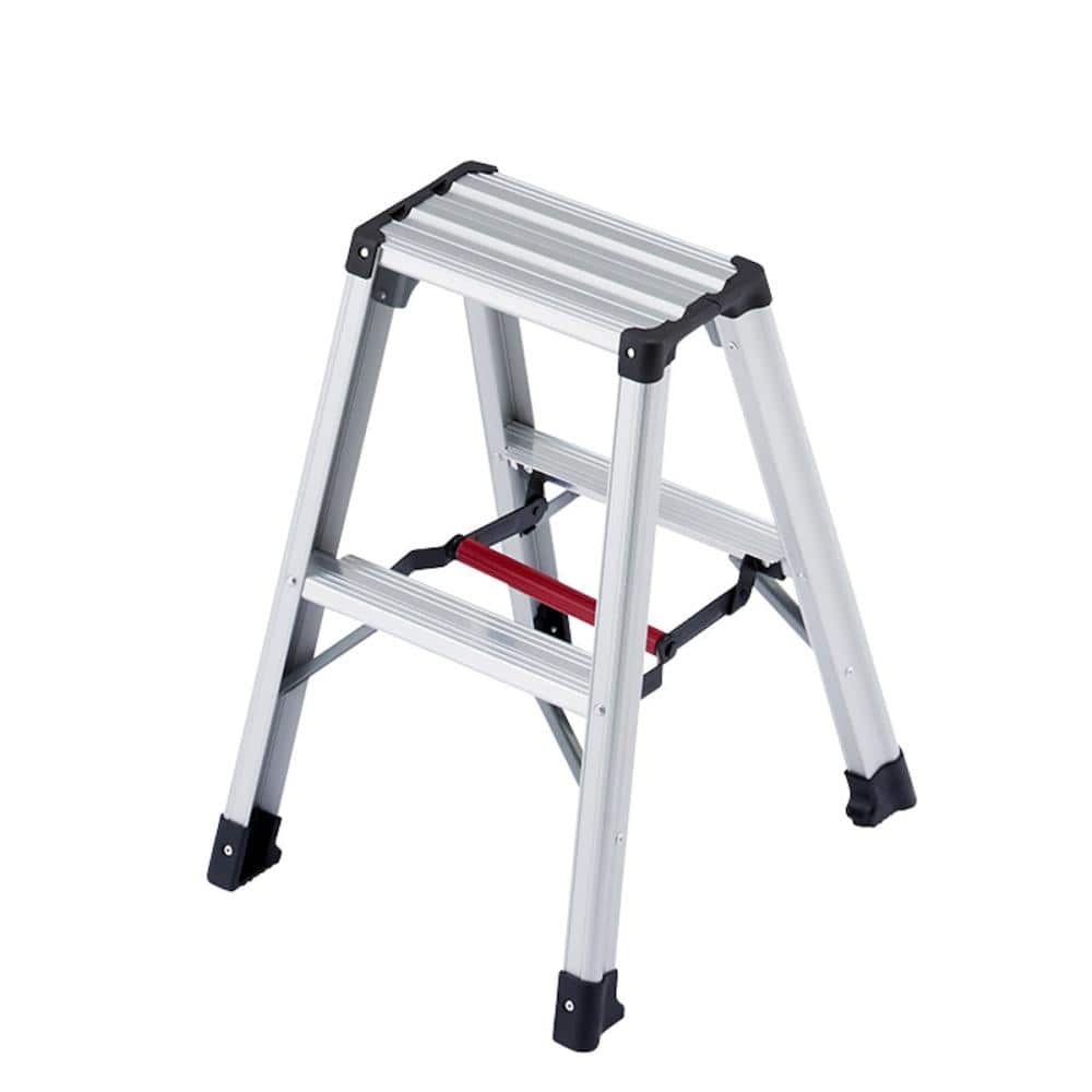 長谷川工業　軽くて丈夫な脚立　脚軽　シルバー　ＲＺ－０６ｃ