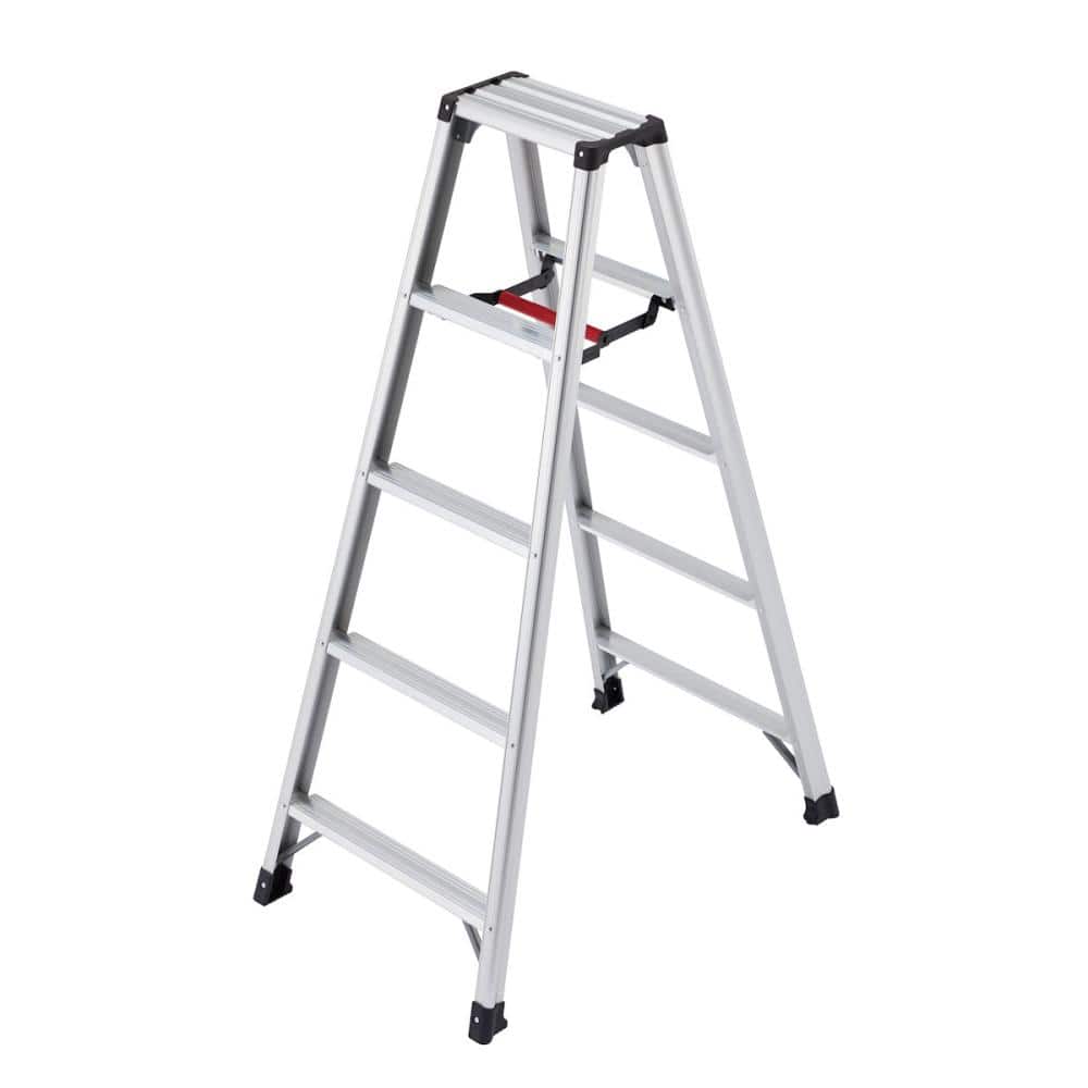 長谷川工業　軽くて丈夫な脚立　脚軽　シルバー　ＲＺ－１５ｃ