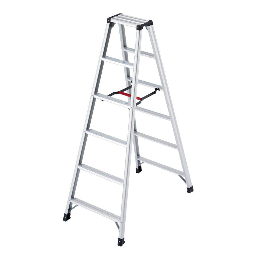 長谷川工業　軽くて丈夫な脚立　脚軽　シルバー　ＲＺ－１８ｃ