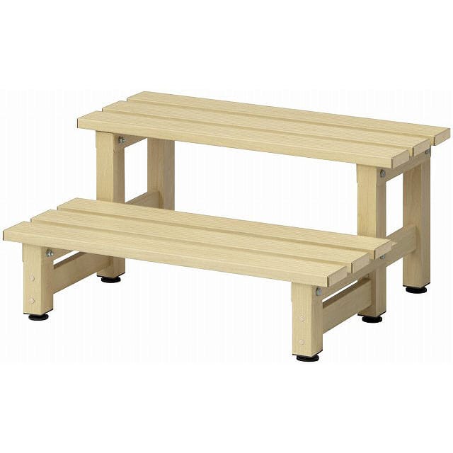 美ＷＯＯＤ　デッキ２段ステップ　ミルキーウッド