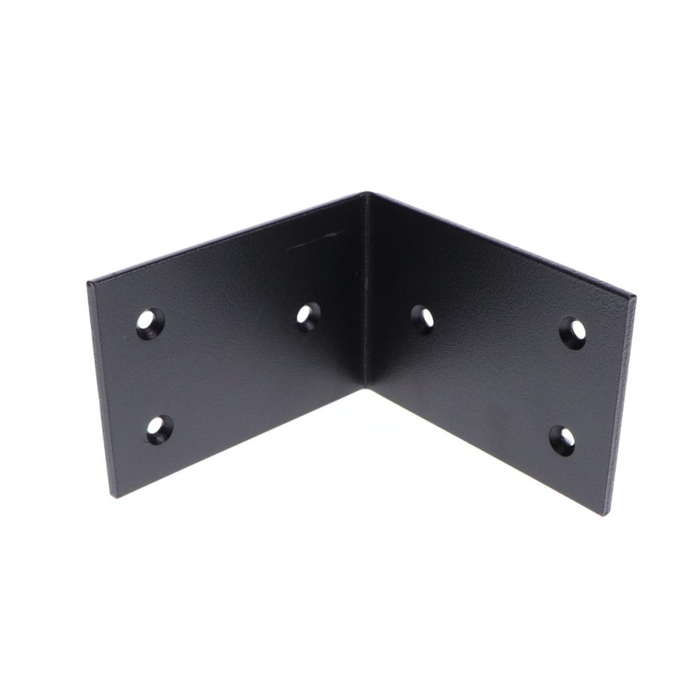 Ｋ＋　幅広金折　Ｌ　３．２×６０×９０ｍｍ　黒