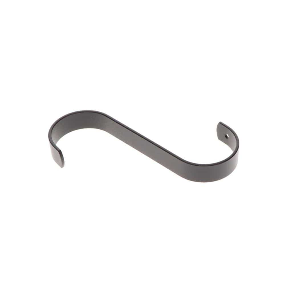 你的品牌名　Ｓフック　黒　１２５ｍｍ