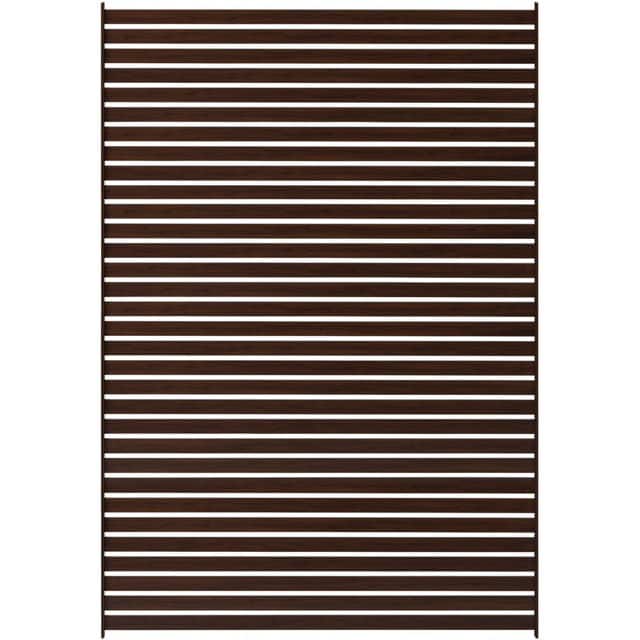 美ＷＯＯＤフェンス　スリムボーダー１７６５　ブラウンウッド