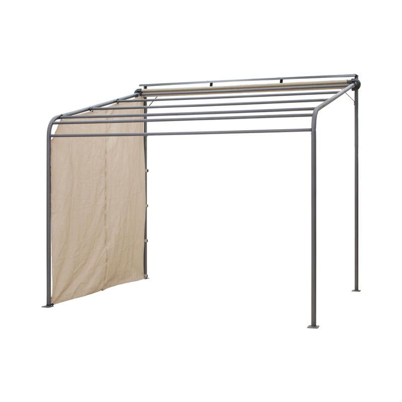 タカショー　サイドシェード　クールサマーオーニングポーチ用　３０００　アーバングレー