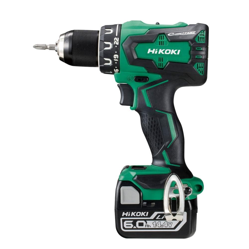 ＨｉＫＯＫＩ（ハイコーキ）　１４．４Ｖコードレスドライバドリル　本体のみ　蓄電池・充電器・ビット別売　ＤＳ１４ＤＢＳＬ（ＮＮ）