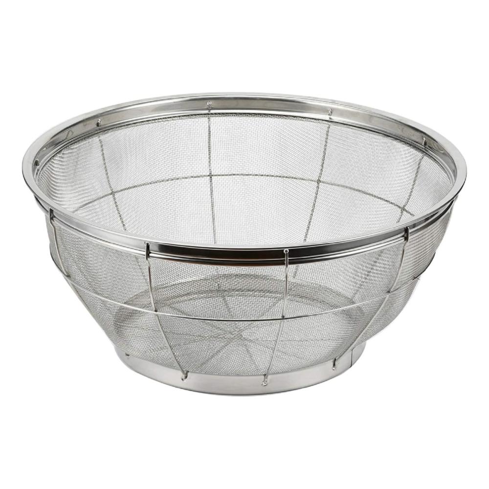 パール金属　アットアクア　ステンレス製キッチンザル　４０ｃｍ