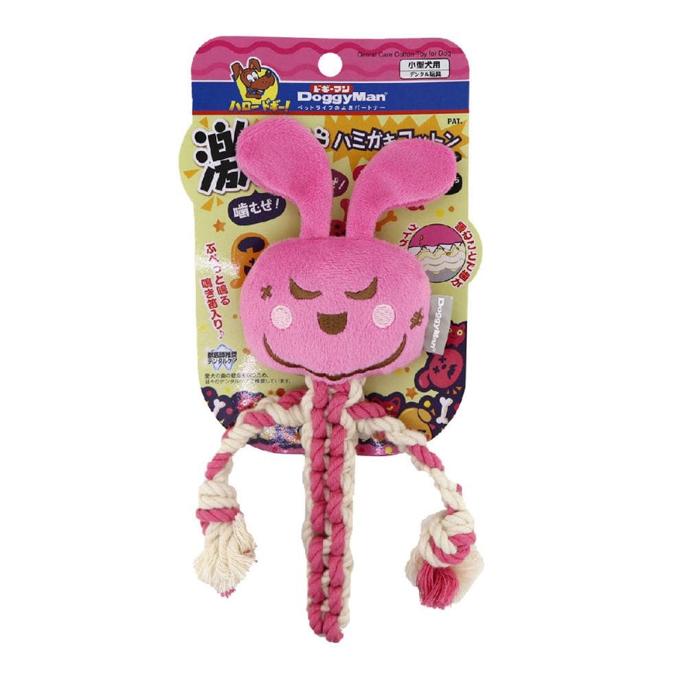ドギーマン　激遊びはみがきコットン　ウサッチ　ＳＳサイズ