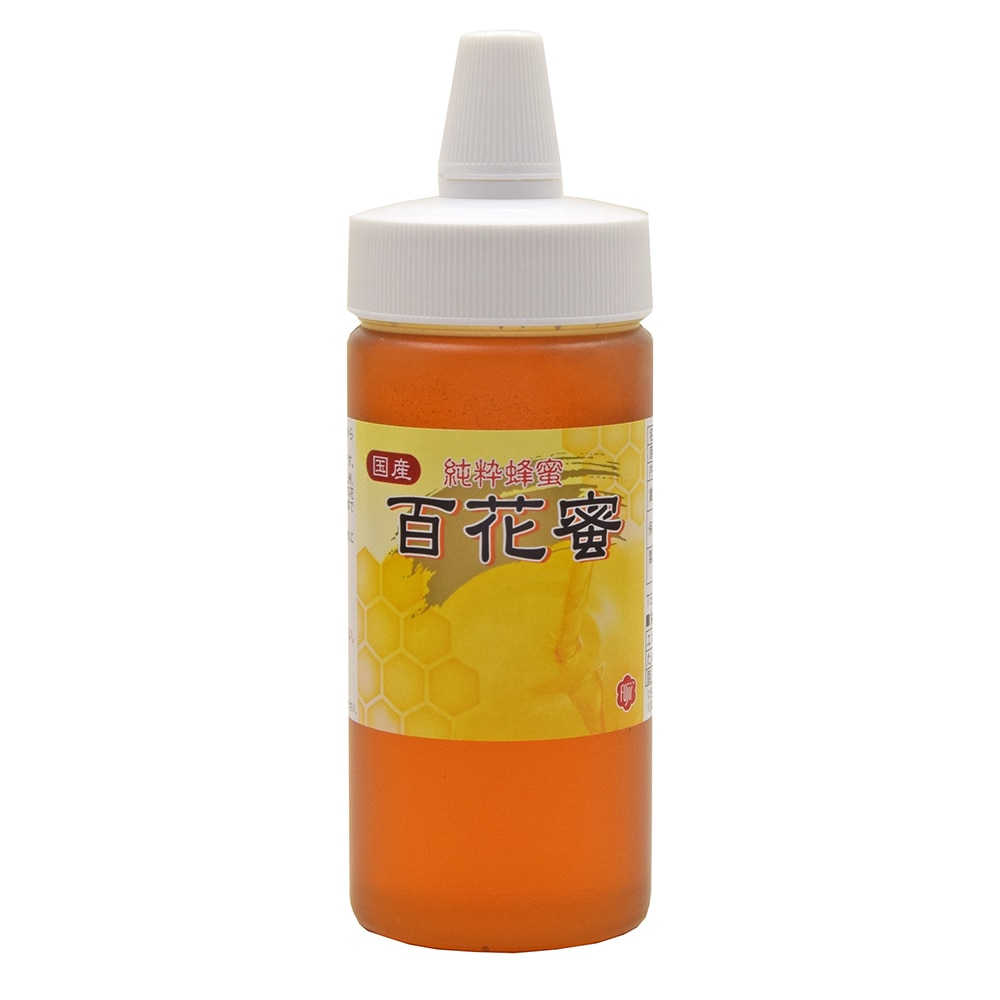 藤井養蜂場　国産百花蜜（３５０ｇ）