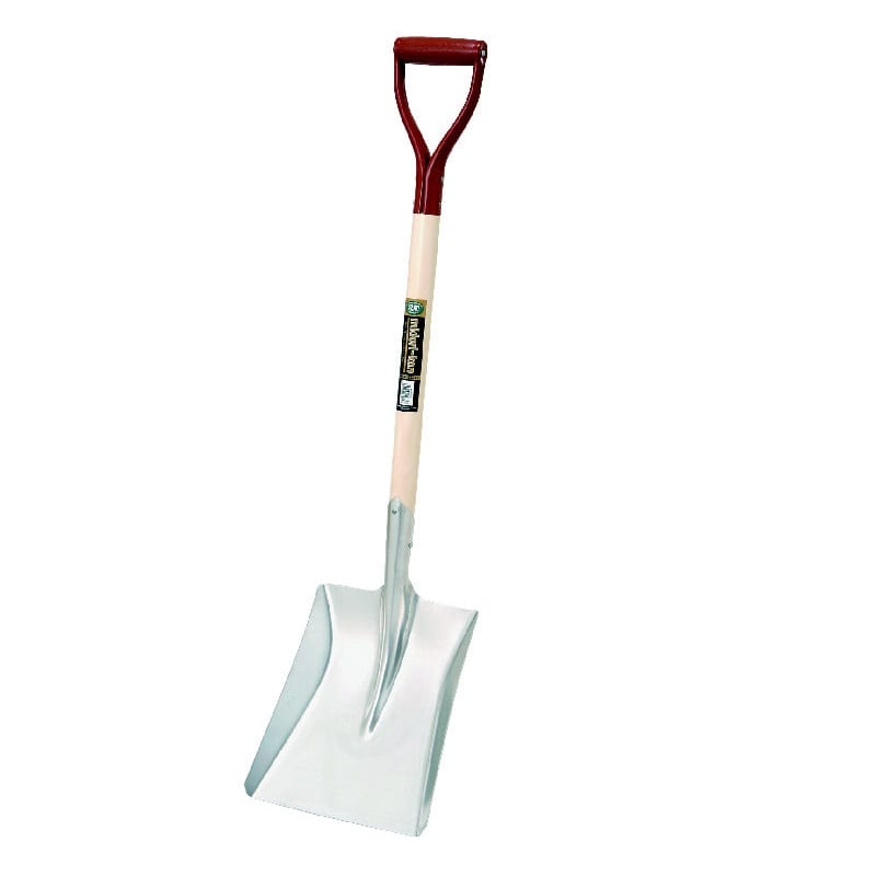 緑館　木柄アルミ角スコップ　ＫＫ