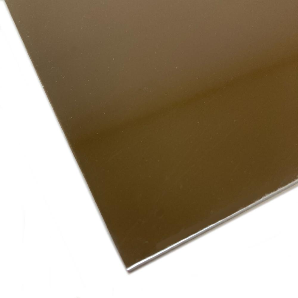 你的品牌名　ポリカ平板　１８２０×９１０×３ｍｍ　ブロンズ