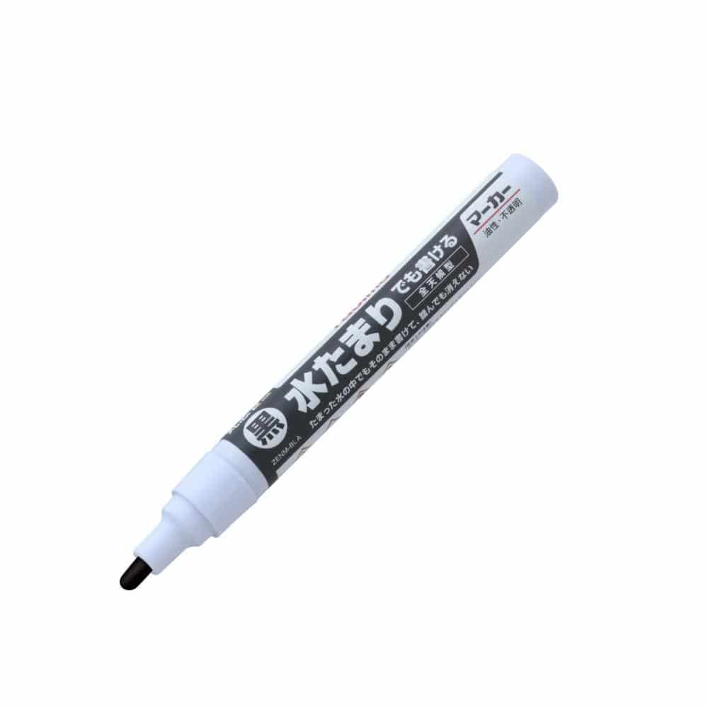 タジマ（ＴＪＭデザイン）　全天候マーカー　黒　ＺＥＮＭ－ＢＬＡ