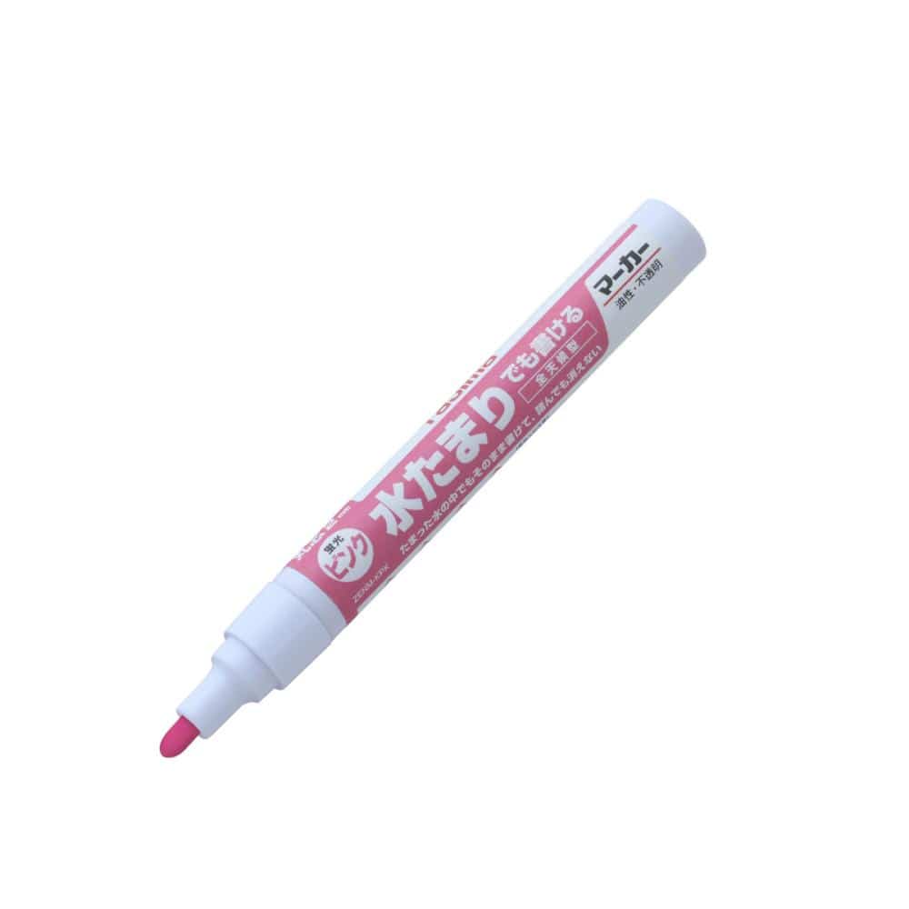 タジマ（ＴＪＭデザイン）　全天候マーカー　蛍光ピンク　ＺＥＮＭ－ＫＰＫ