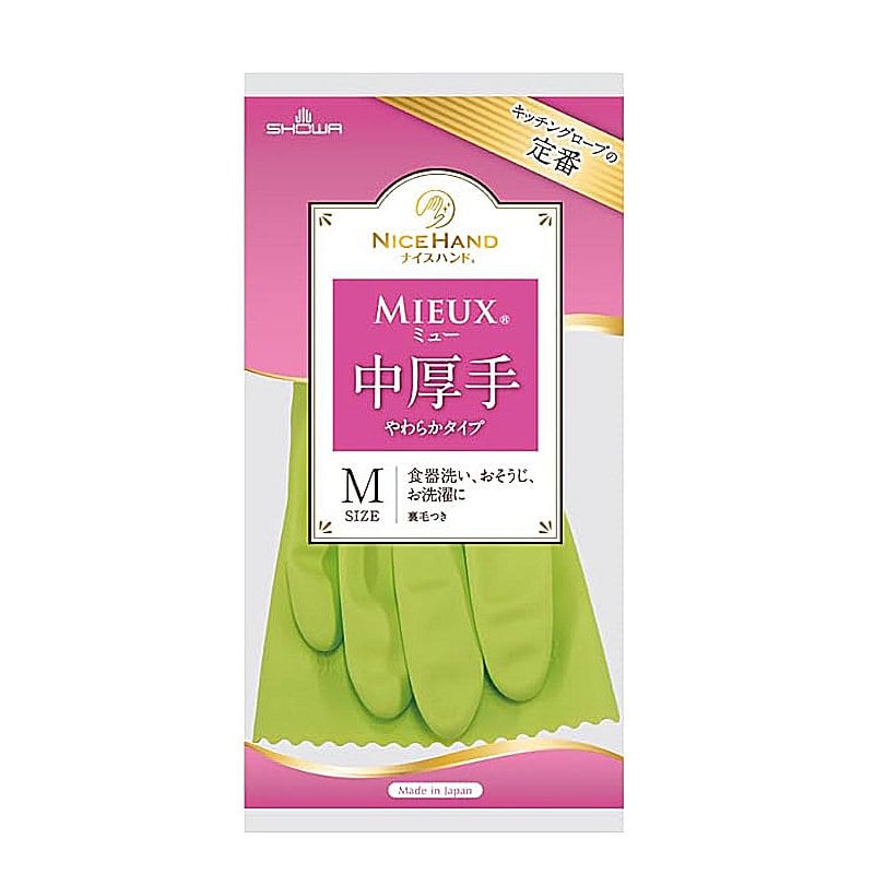 ショーワ　ナイスハンド　中厚手　グリーン　Ｍサイズ　Ｎ