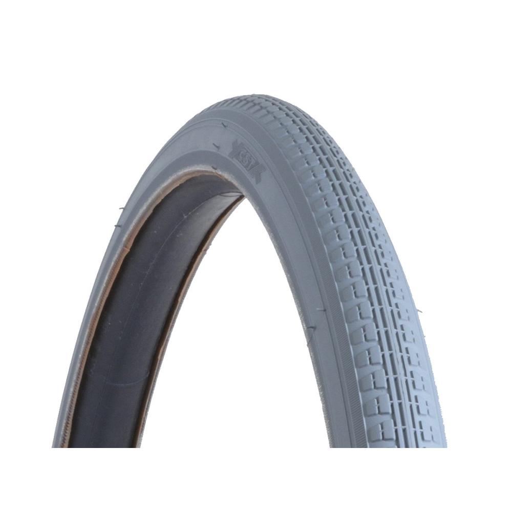 サギサカ　車椅子用タイヤ　２２×１　３／８　グレー　６１１０１