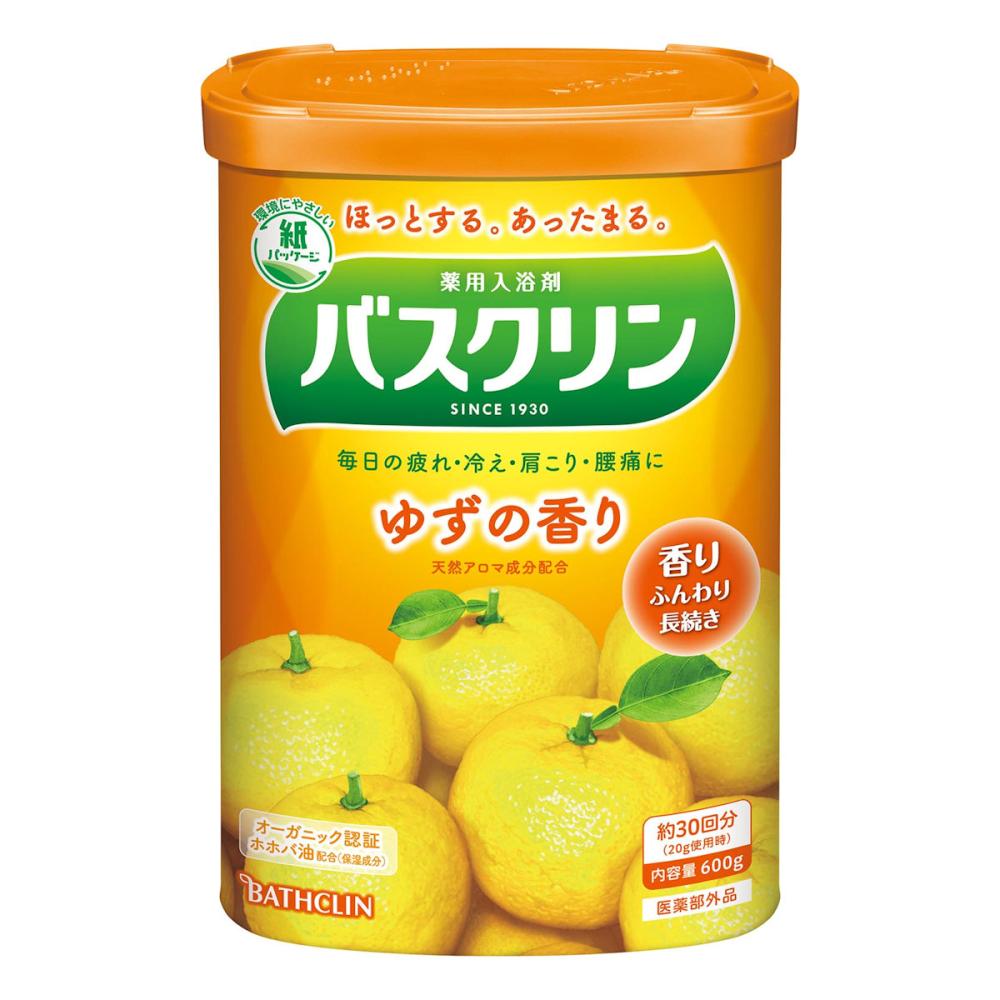 バスクリン　ゆずの香り　６００ｇ