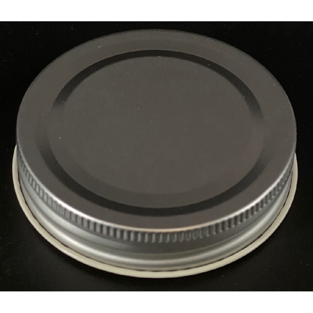 保存ビン　ふた　シルバー　７０ｍｍ