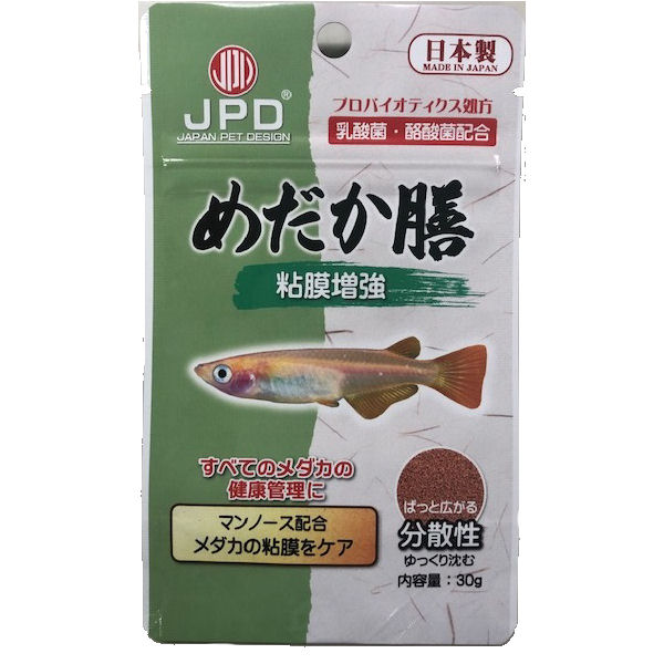 ニチドウ　めだか膳　粘膜増強用　３０ｇ