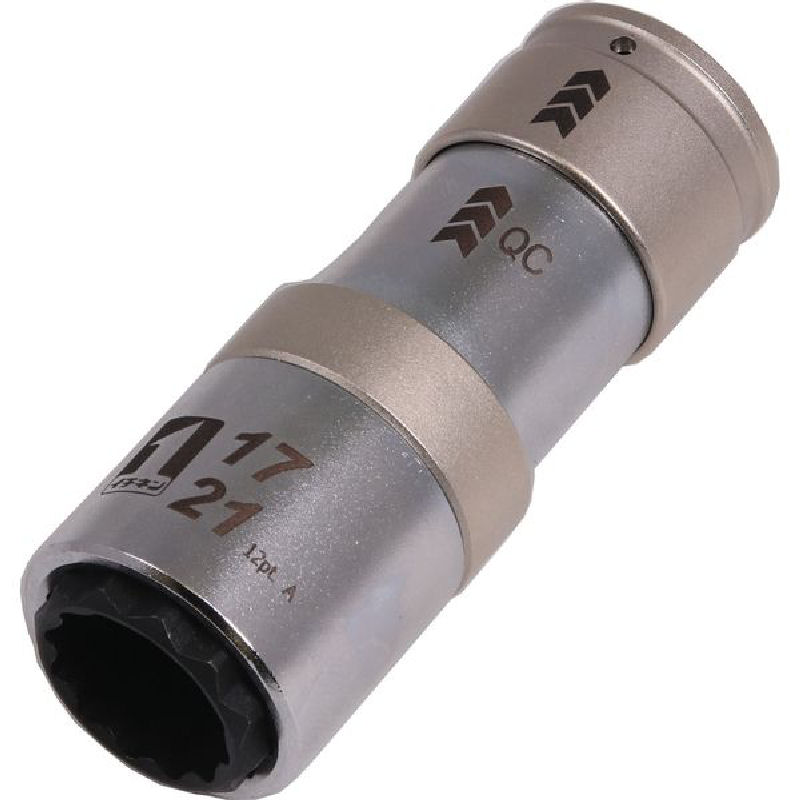 イチネンアクセス　ＱＣソケット　ダブル　１７／２１ｍｍ　１２角　ＩＭ－４Ｗ１７２１Ｉ－１２Ｋ