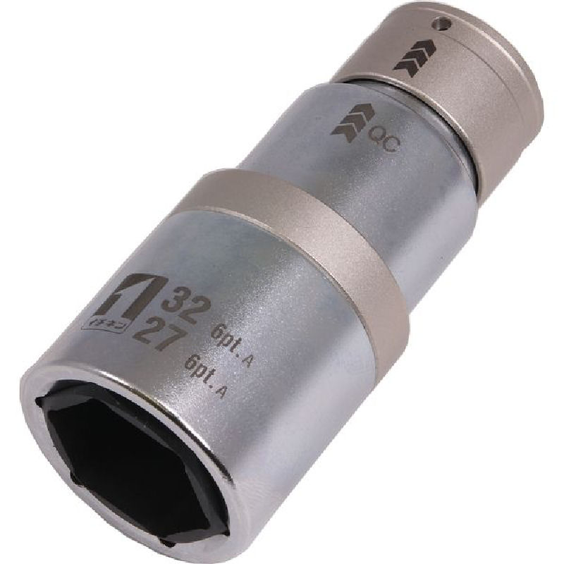イチネンアクセス　ＱＣソケット　ダブル　２７／３２ｍｍ　６角　ＩＭ－４Ｗ２７３２Ｉ－６Ｋ