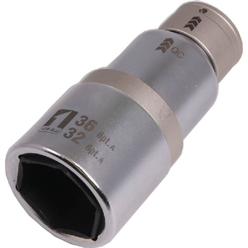 イチネンアクセス　ＱＣソケット　ダブル　３２／３６ｍｍ　６角　ＩＭ－４Ｗ３２３６Ｉ－６Ｋ