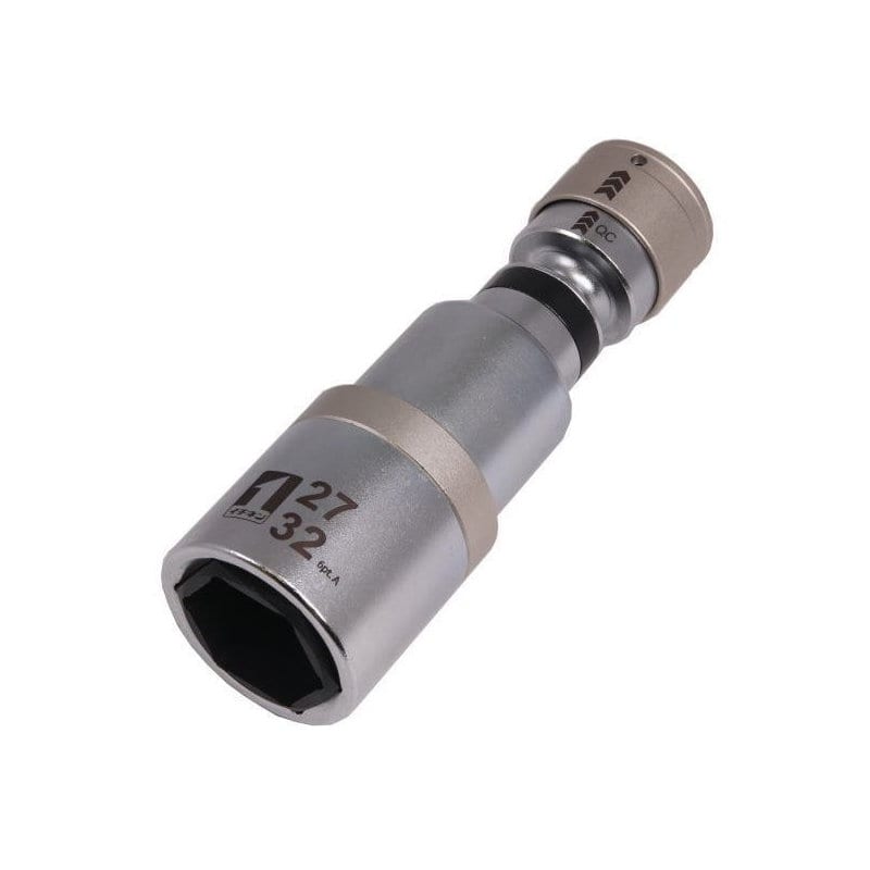 イチネンアクセス　ＱＣ首振ソケット　ダブル　２７／３２　６角　ＩＭ－４Ｗ２７３２ＩＵＮ－６Ｋ