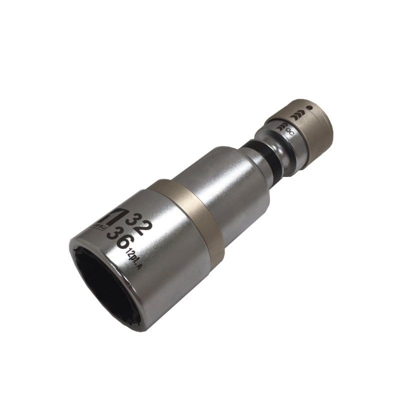 イチネンアクセス　ＱＣ首振ソケット　ダブル　３２／３６　１２角　ＩＭ－４Ｗ３２３６ＩＵＮ－１２Ｋ