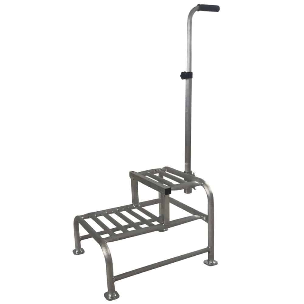 アルミス　果樹棚下ステップ踏み台　２段２０ｃｍ３５ｃｍ