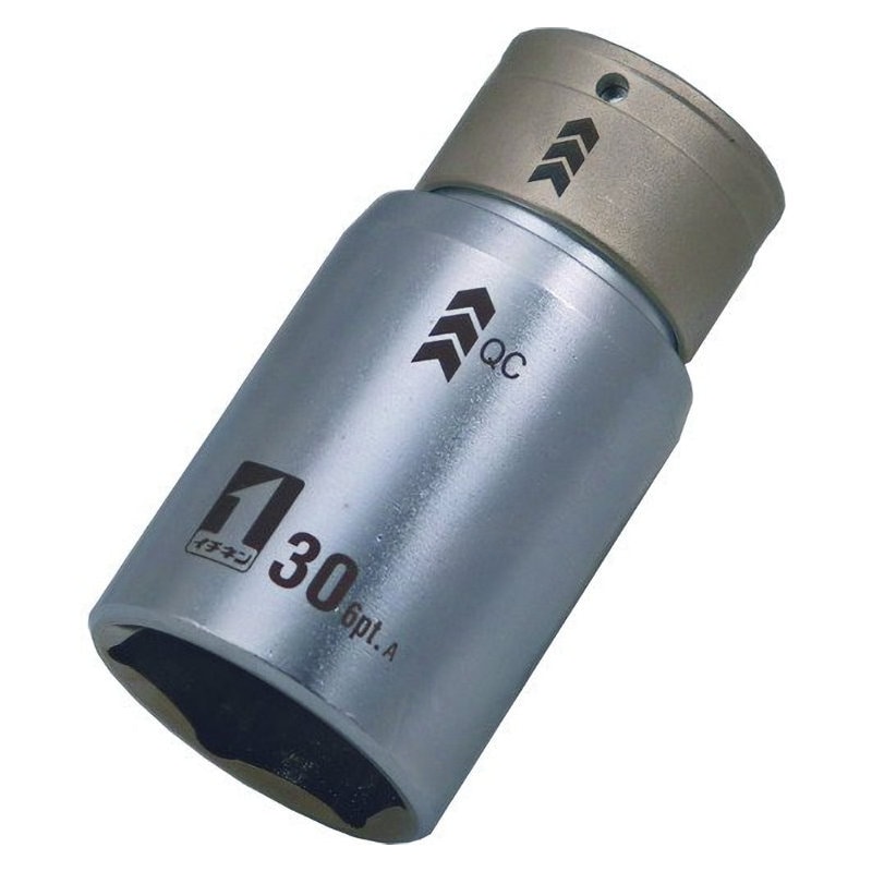 イチネンアクセス　ＱＣソケット　シングル　３０ｍｍ　６角　ＩＭ４Ｗ３０－６Ｋ